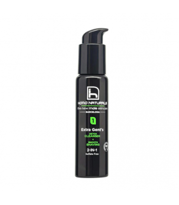 LIMPIEZA FACIAL DETOX + AFEITADO SUAVE 2-EN-1