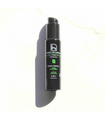 LIMPIEZA FACIAL DETOX + AFEITADO SUAVE 2-EN-1